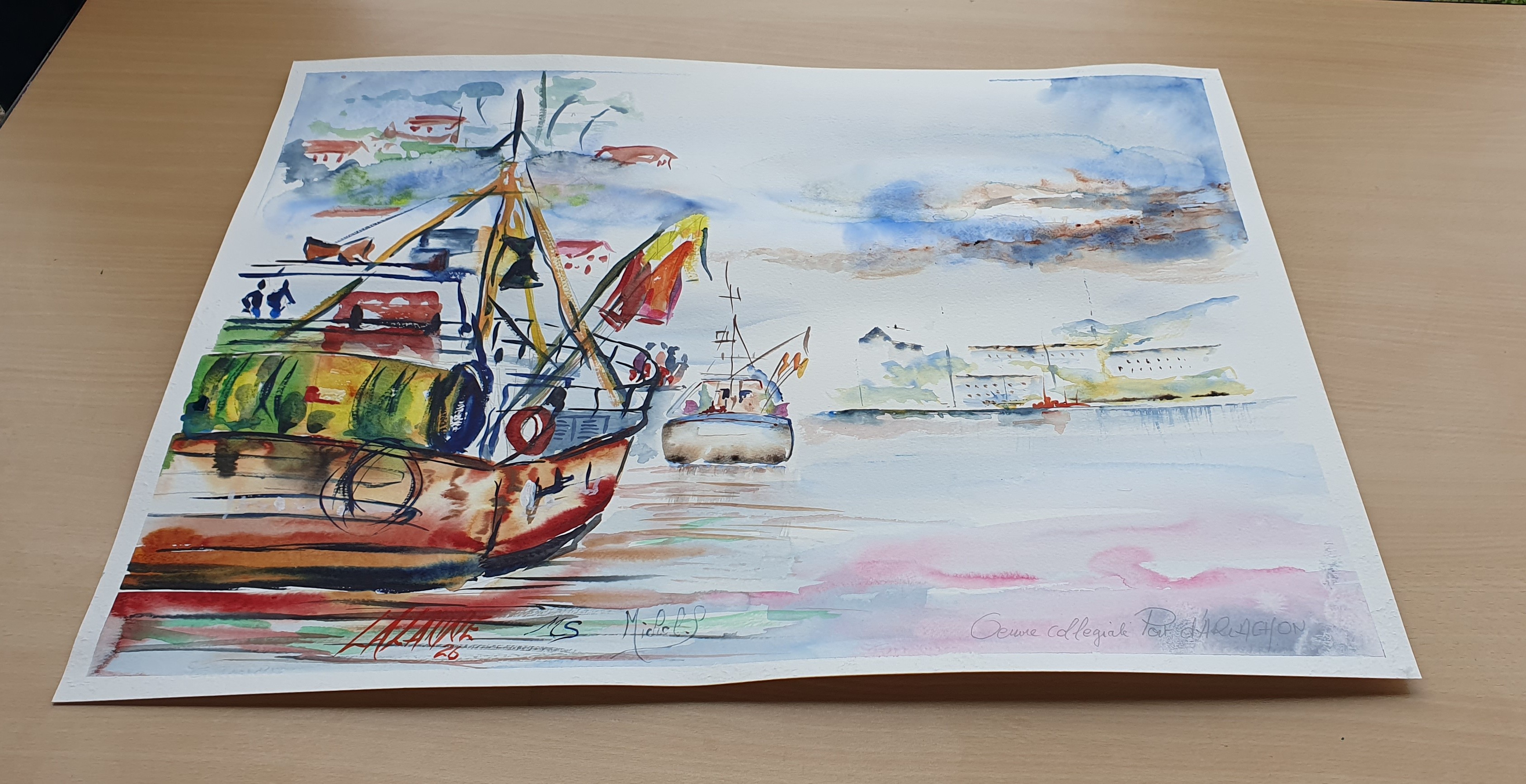 Tableau 3 pinceaux